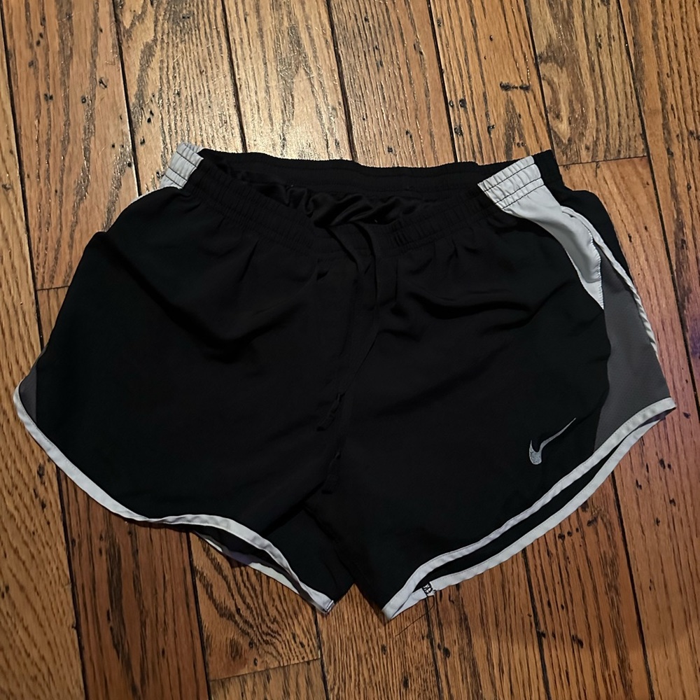 Nike drifit grey and black shorts